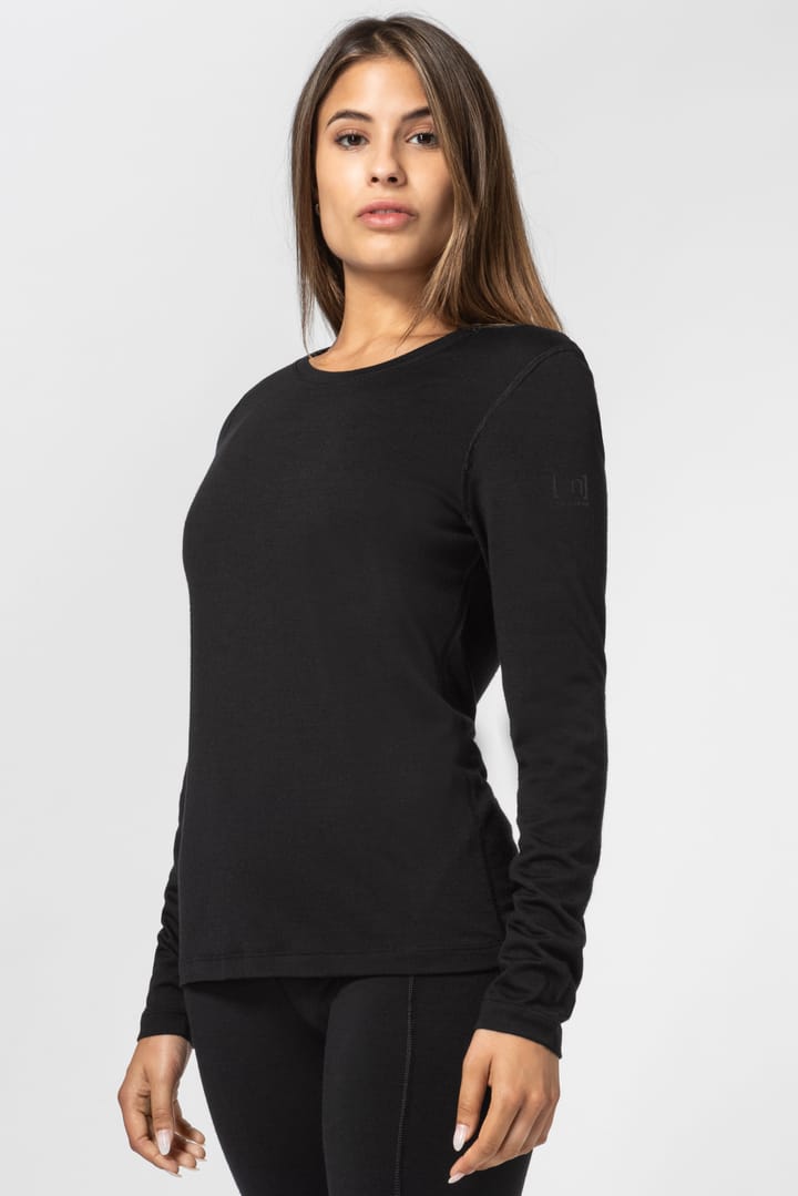 Jet Black Long Sleeve T-Shirt - Black – Tee Luv