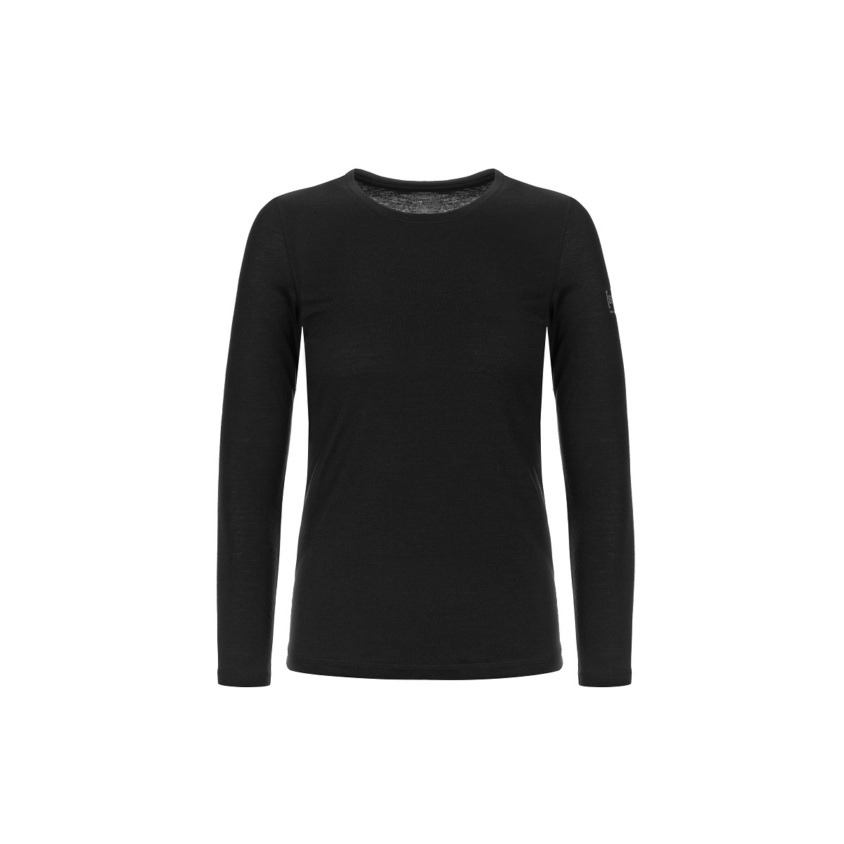 super.natural Women’s Base Crew Neck 230 Jet Black