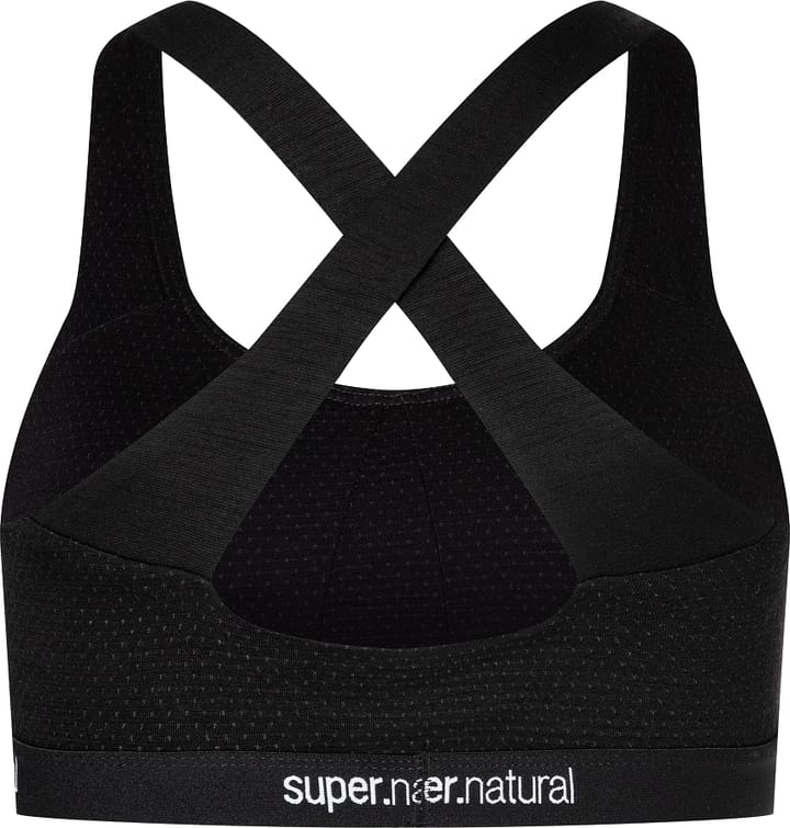 super.natural Women's Feel Good Bra Jet Black super.natural