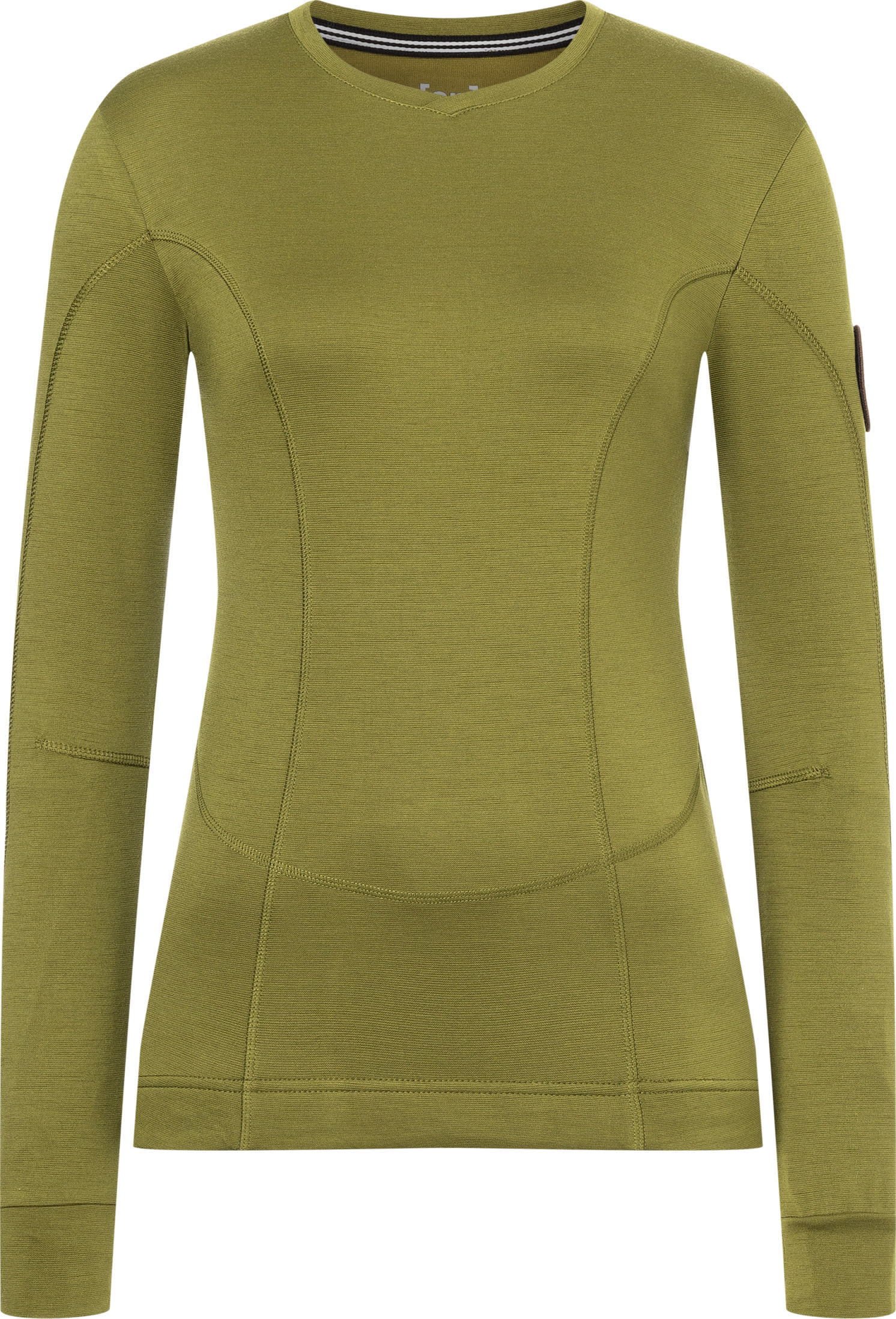 super.natural Women’s Grava Long Sleeve Avocado