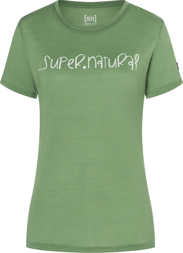 super.natural Women's Signature Tee Loden Frost/Fresh White super.natural