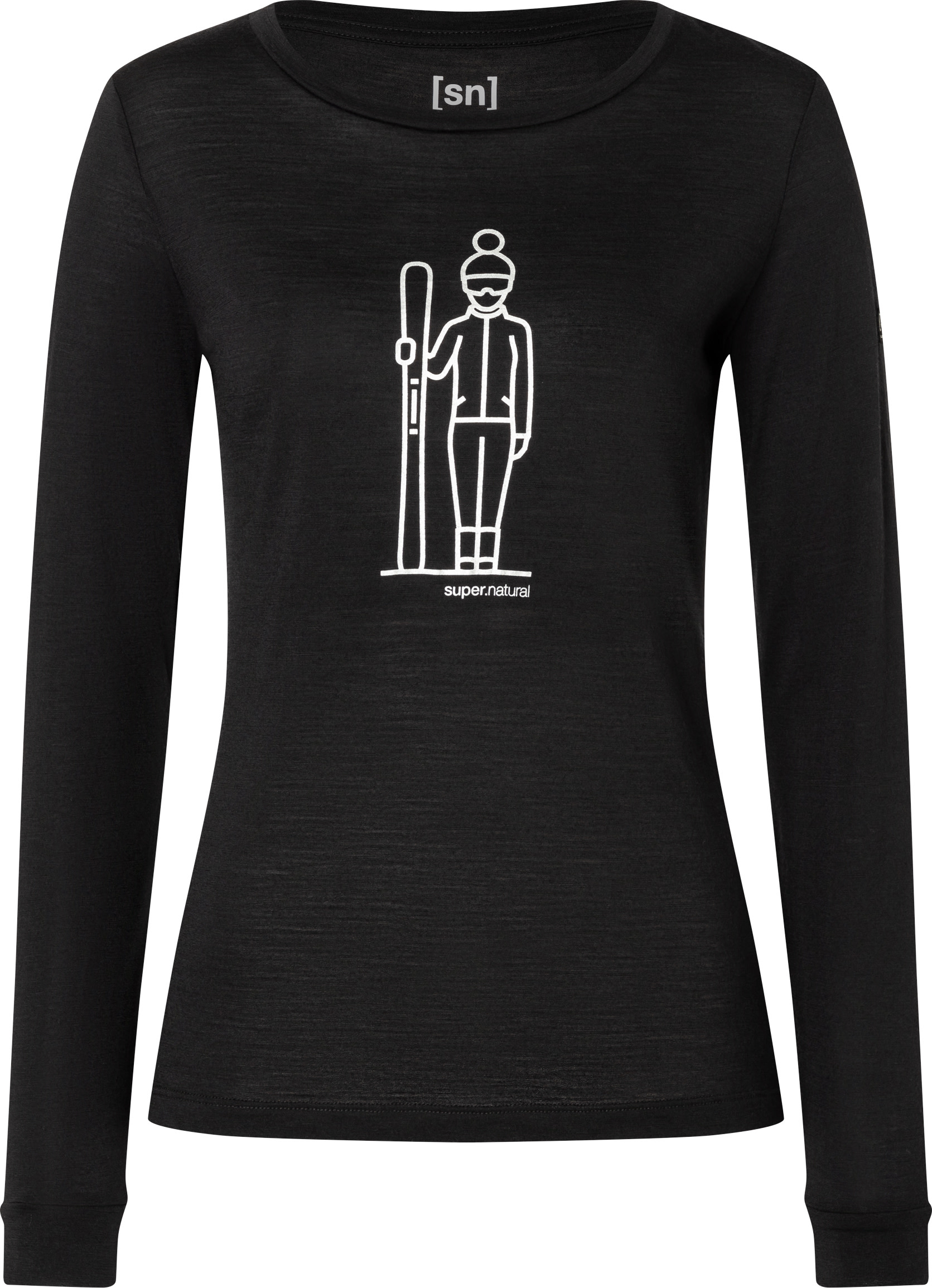 Women’s Skianto Long Sleeve Jet Black/Silver