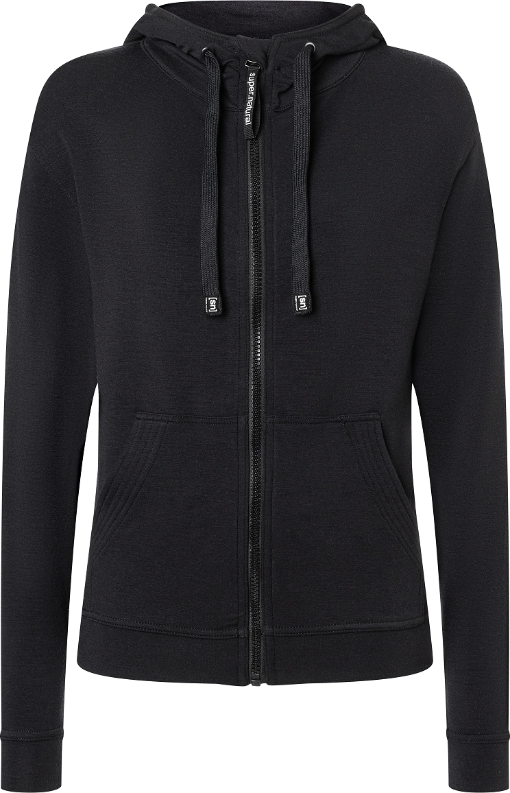 super.natural Women’s Solution Hoodie Jet Black