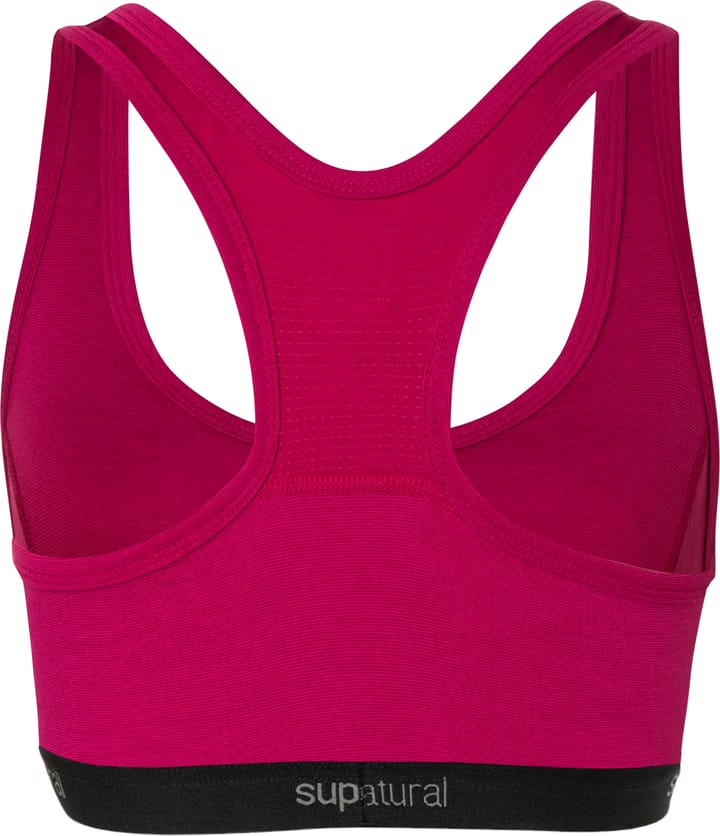 super.natural Women's Tundra220 Semplice Bra Sangria super.natural