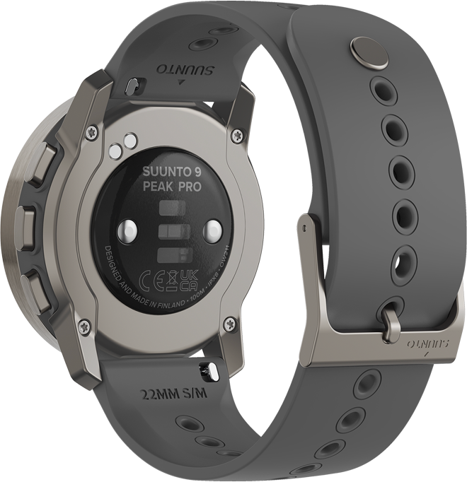 9 Peak Pro Titanium Titanium Slate Suunto