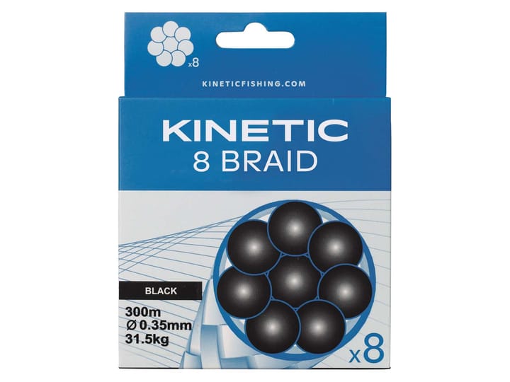 Kinetic Kinetic 8 Braid Black Kinetic