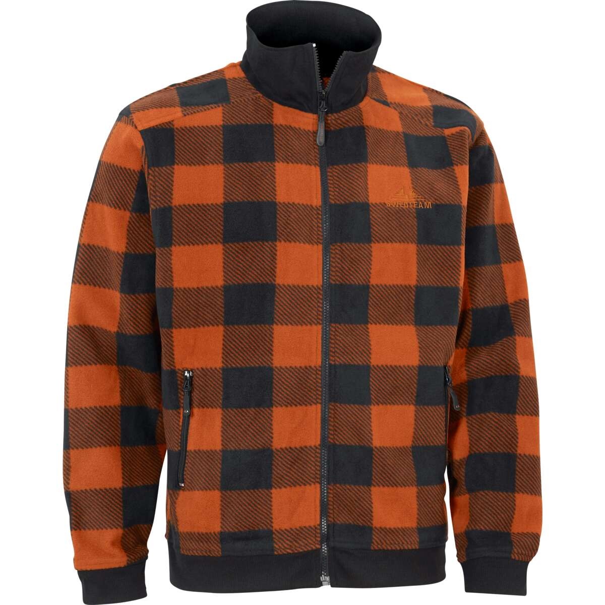 Lynx Men´s Sweater Full Zip Swedteam Orange