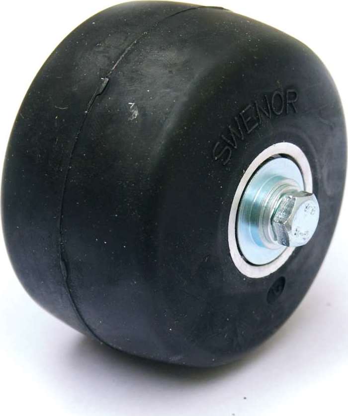 Swenor Fibreglass Front Wheel Standard Complete Black Swenor