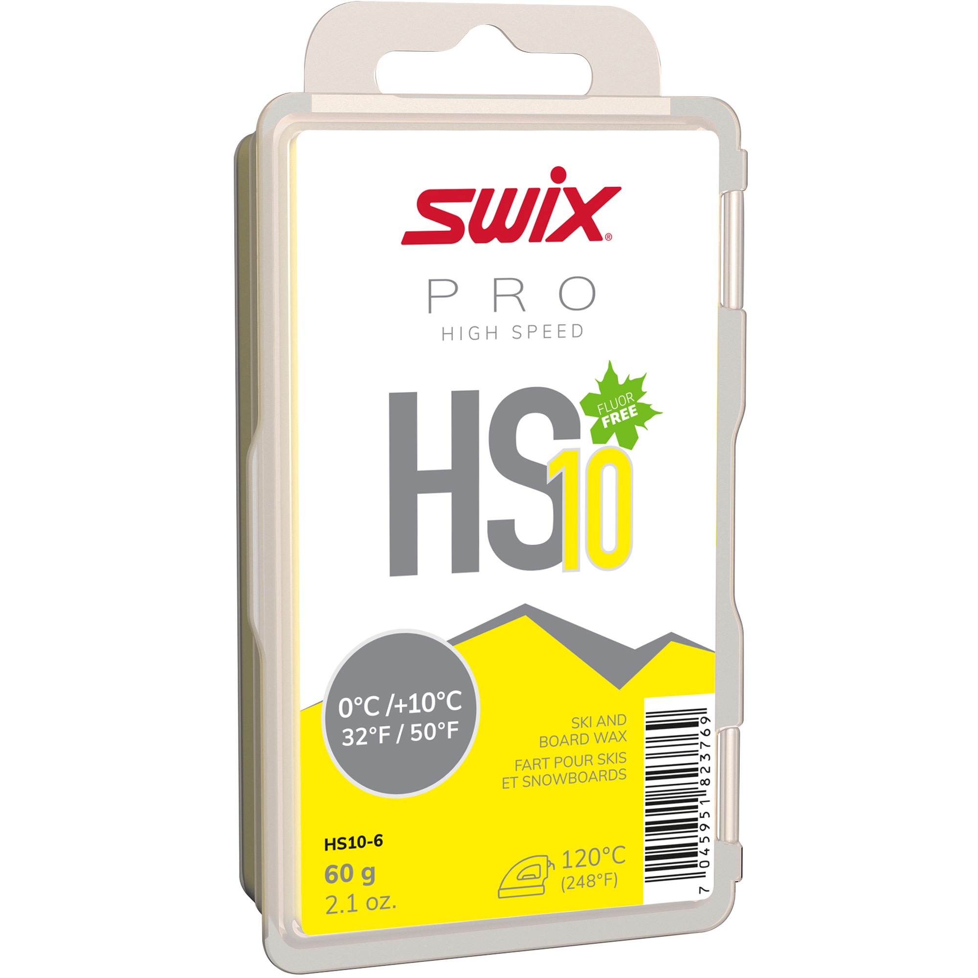 Swix HS10 Yellow 0°c/+10°c Nocolour