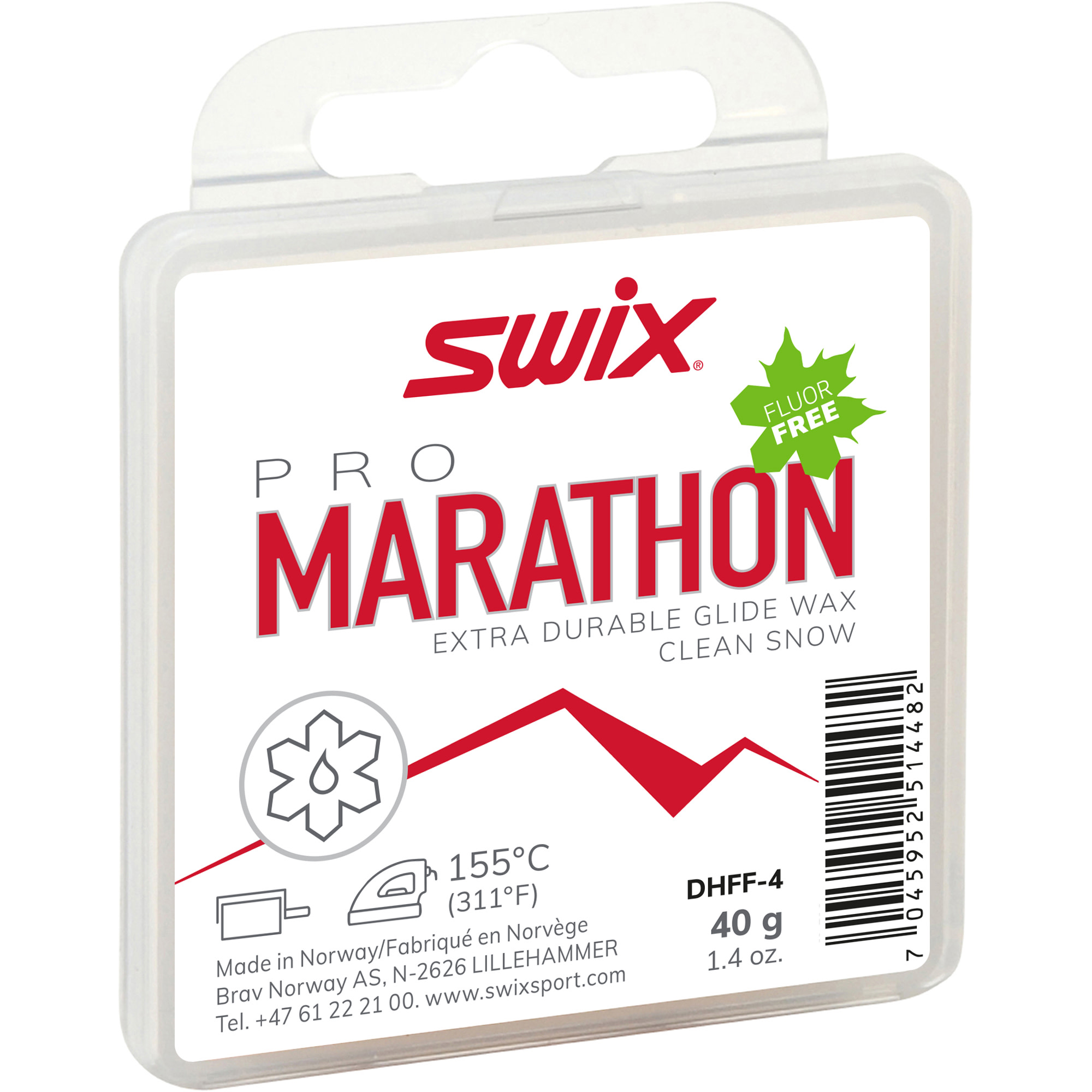 Swix Marathon White Fluor Free Nocolour