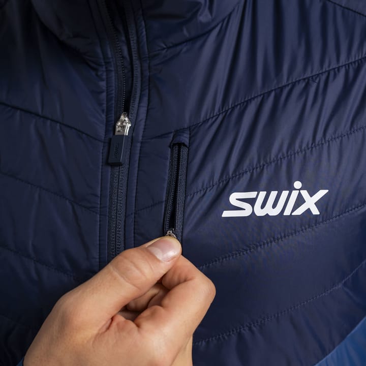 Swix Men's Dynamic Hybrid Insulated Jacket Lake Blue/Dark Navy Swix