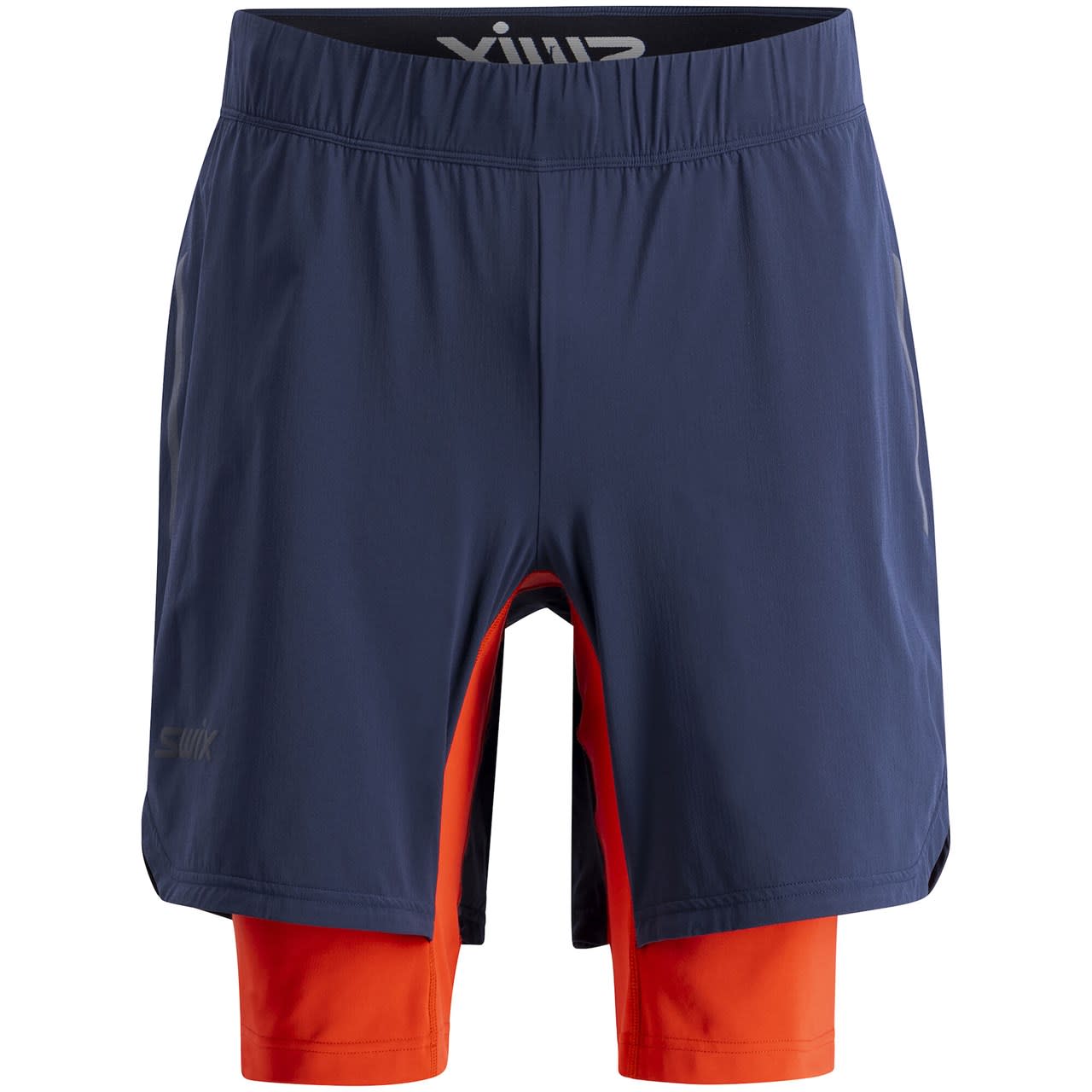 Swix Men’s Pace Hybrid Shorts Dark Navy/Lava