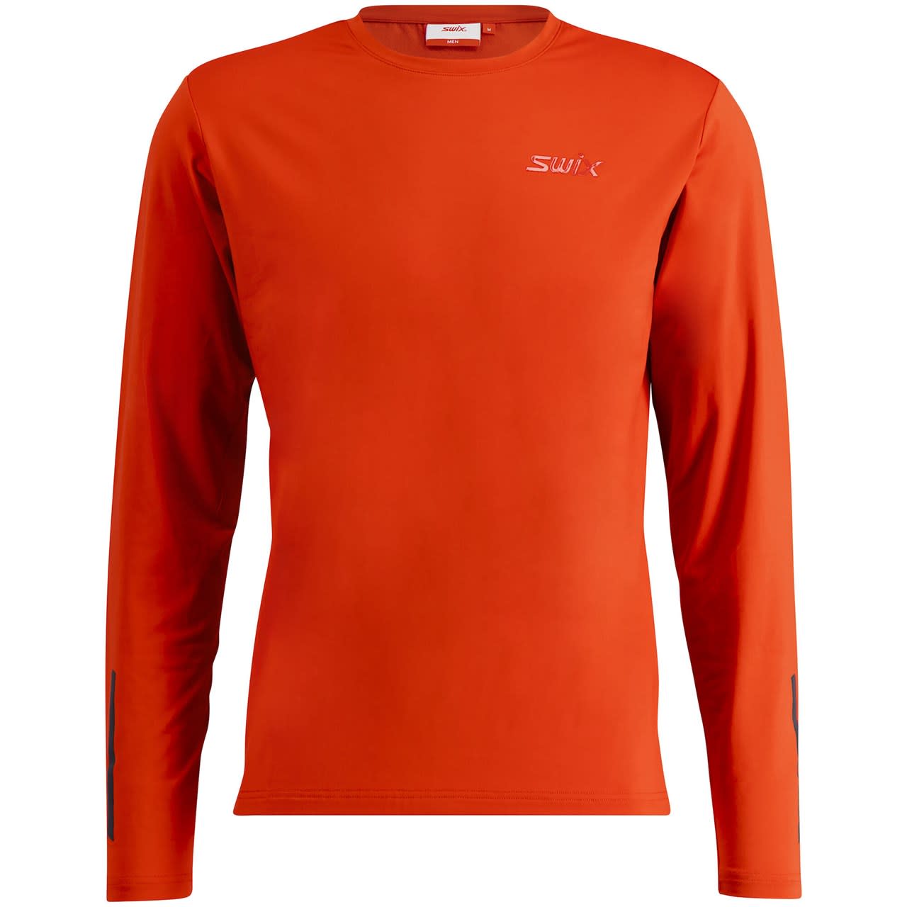 Men’s Pace NTS Long Sleeve Baselayer Top Lava