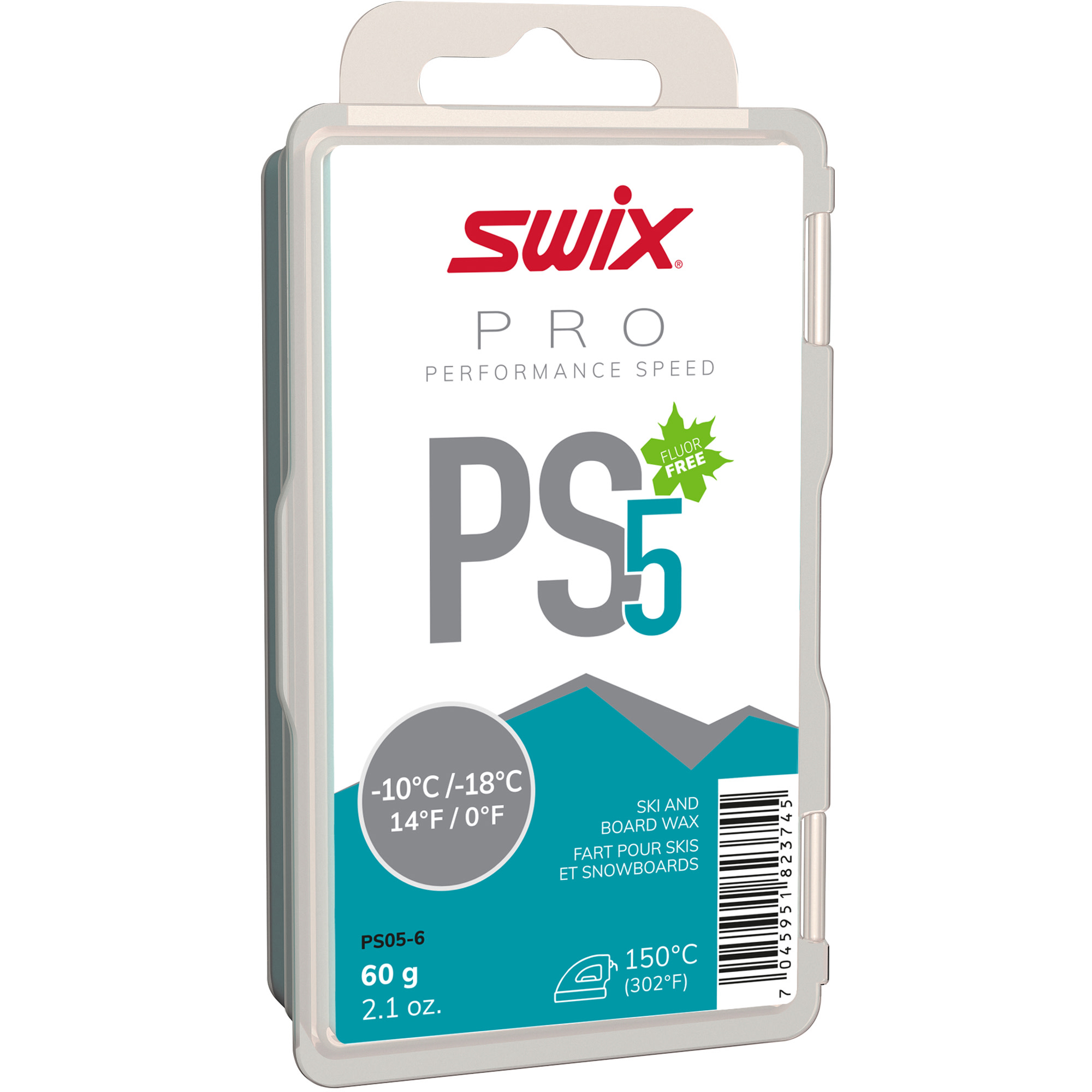 Swix PS5 Turquoise -10°c/-18°c Nocolour