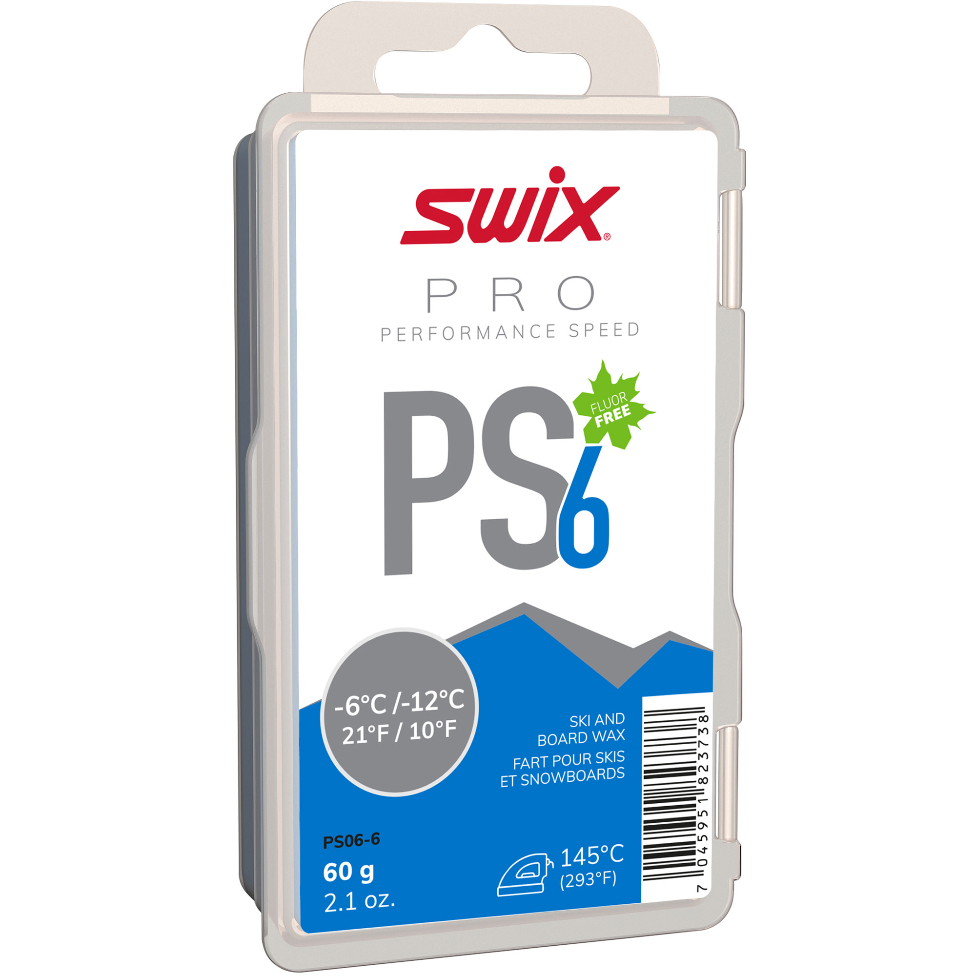 Swix PS6 Blue -6°c/-12°c Nocolour