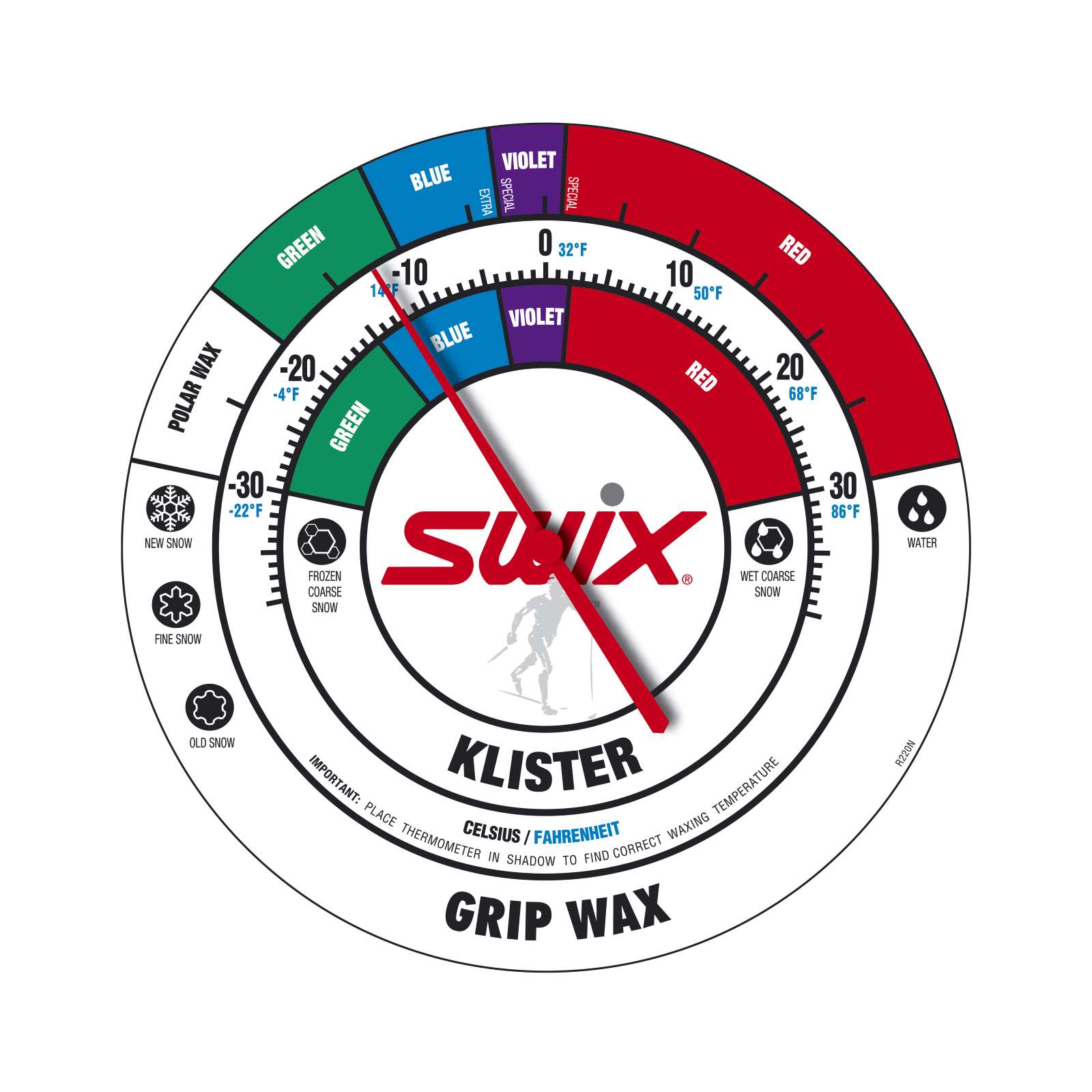 Swix R220 Swix Round Wall Thermomet Unspecified