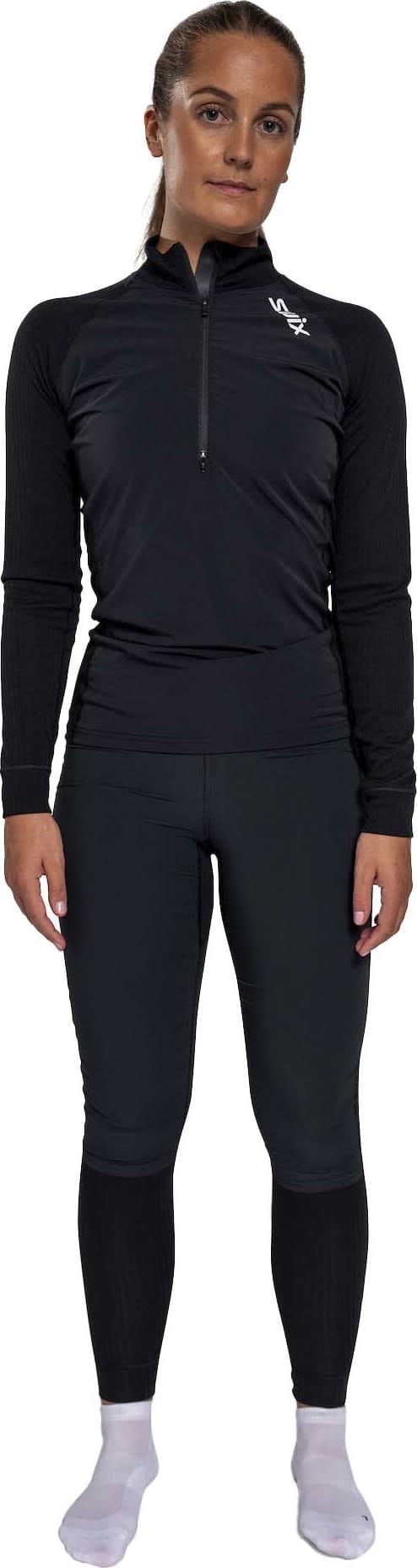 Swix Women's RaceX Classic Wind Half Zip Black Swix