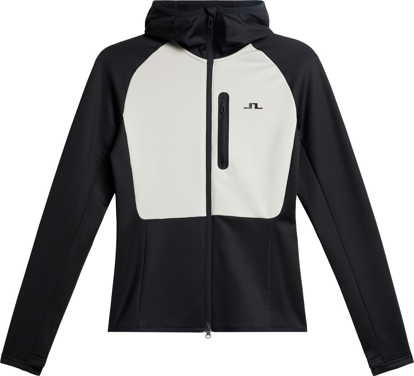 J.Lindeberg Women s Elana Full Zip Hood Moonbeam Buy J.Lindeberg Women s Elana Full Zip Hood Moonbeam here Outnorth