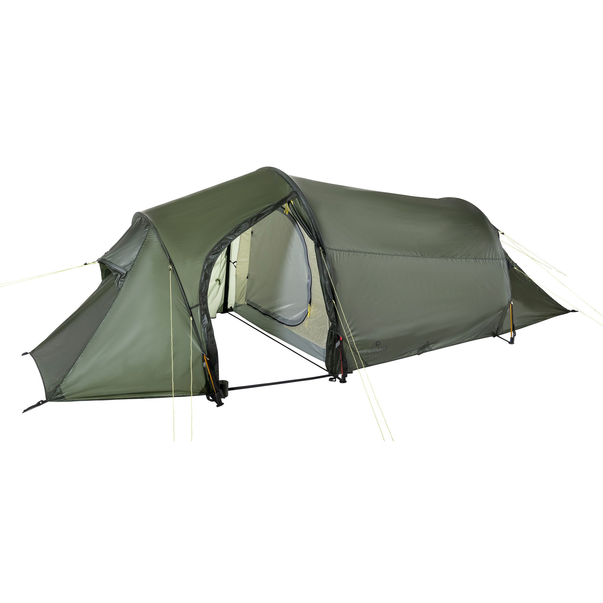 Lightweight tunnel clearance tent