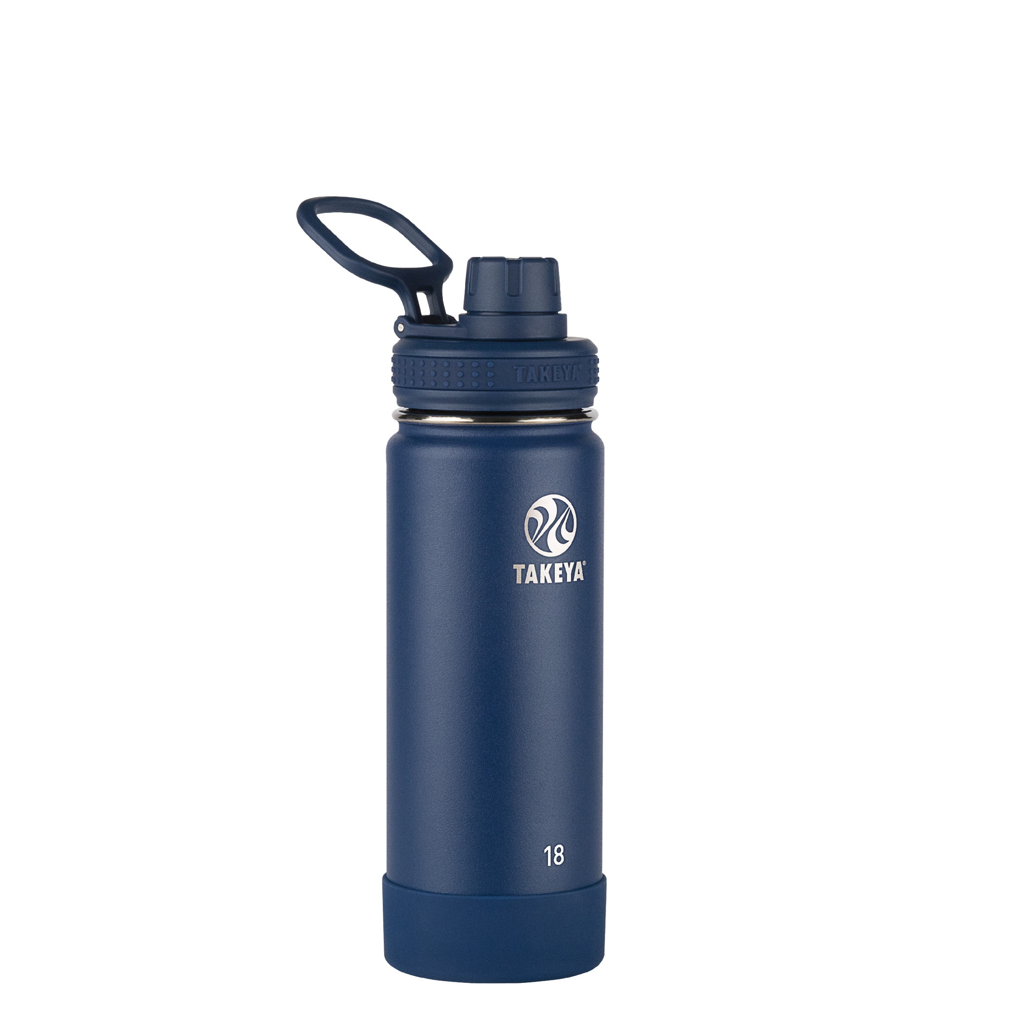 Takeya Actives Insulated Water Bottle 530 ml Midnight