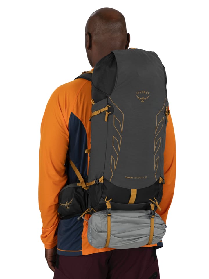 Osprey Talon Velocity 30 Dark Charcoal/tumbleweed Yellow Osprey