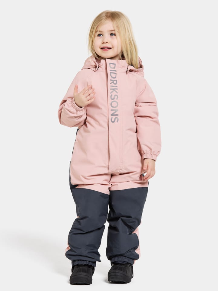 Didriksons Kids' Talvi Coverall Dusty Pink Didriksons