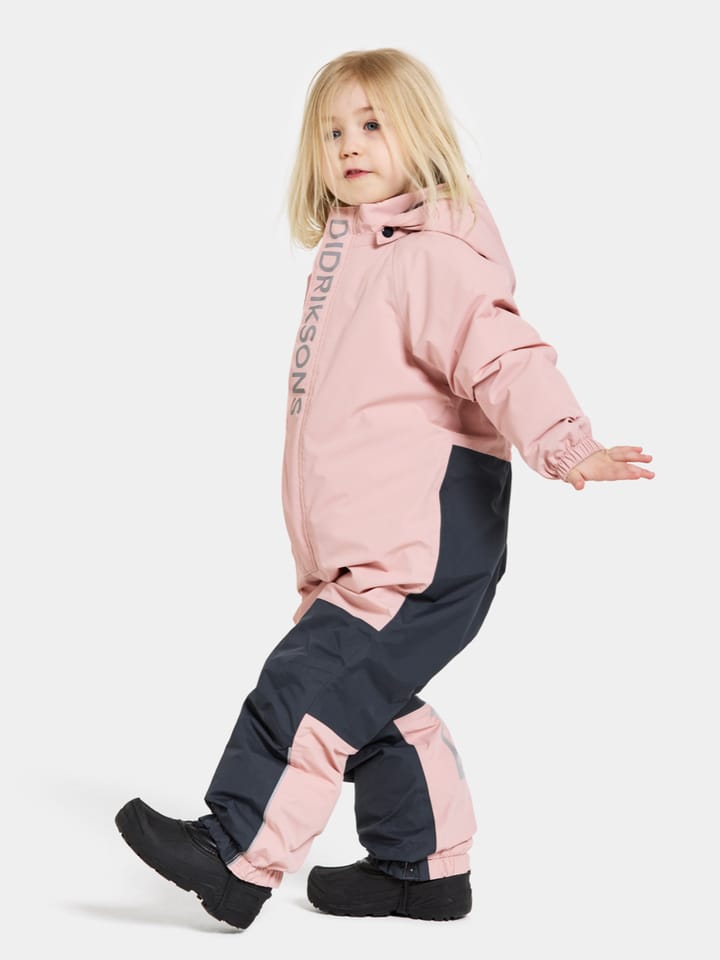 Didriksons Kids' Talvi Coverall Dusty Pink Didriksons