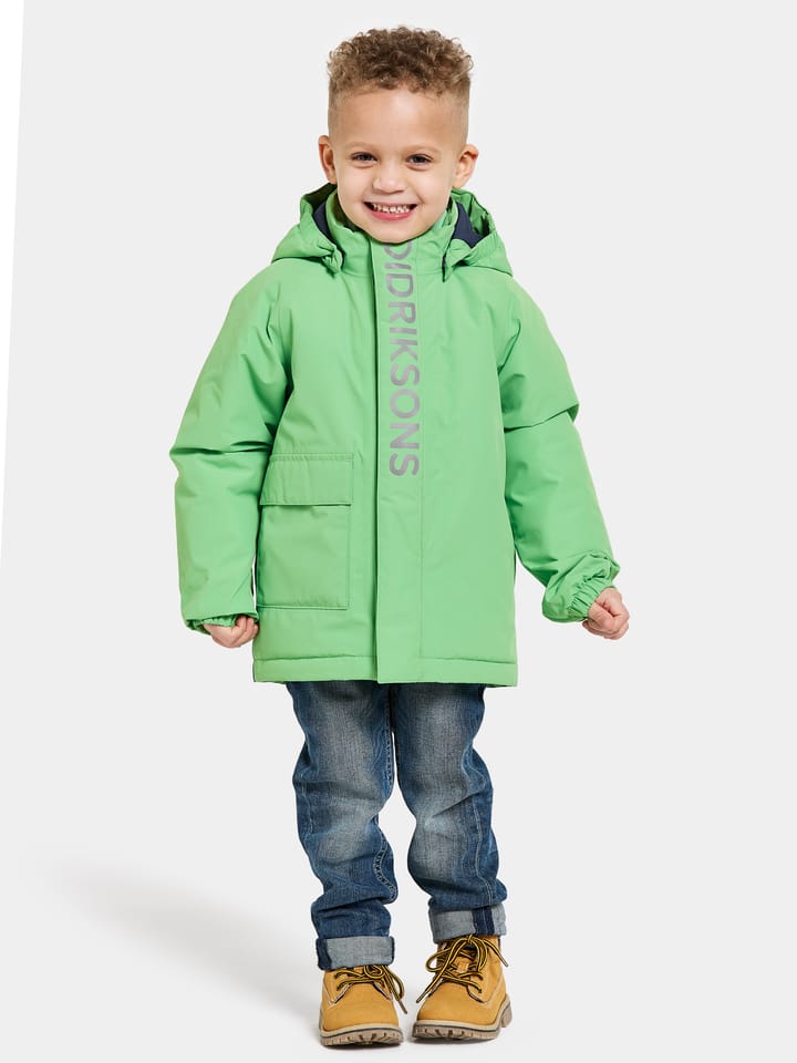 Didriksons Kids' Talvi Jacket Dusty Lime Didriksons