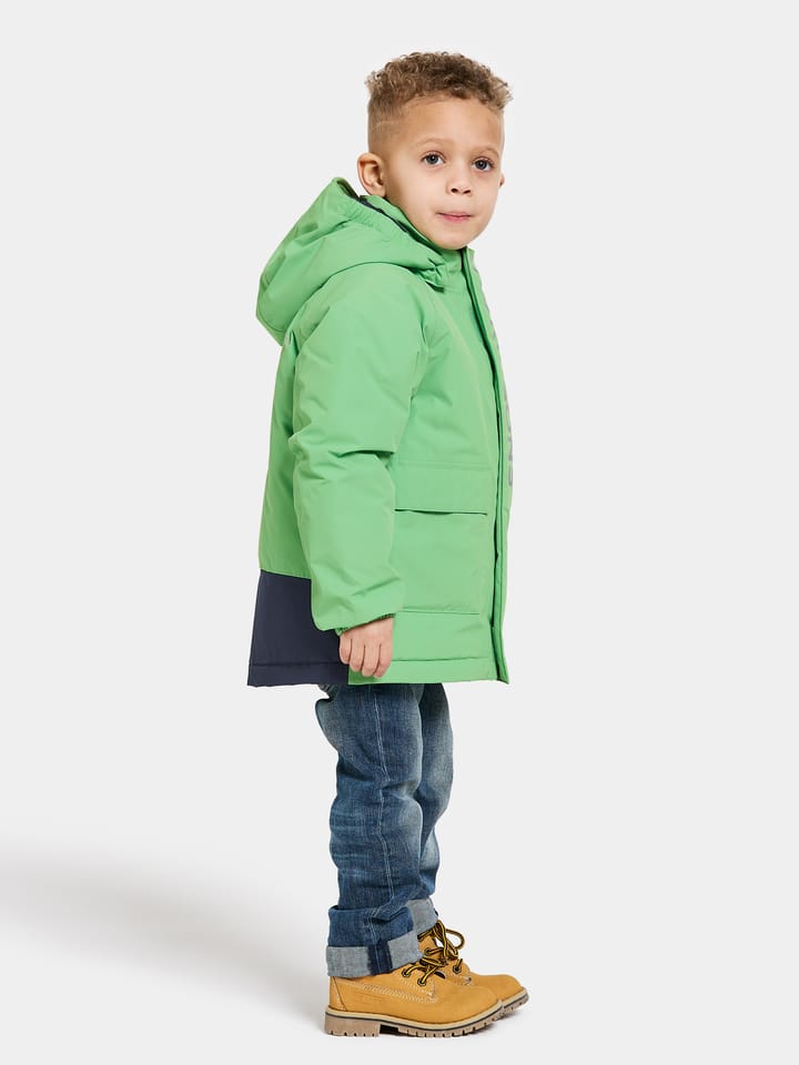 Didriksons Kids' Talvi Jacket Dusty Lime Didriksons