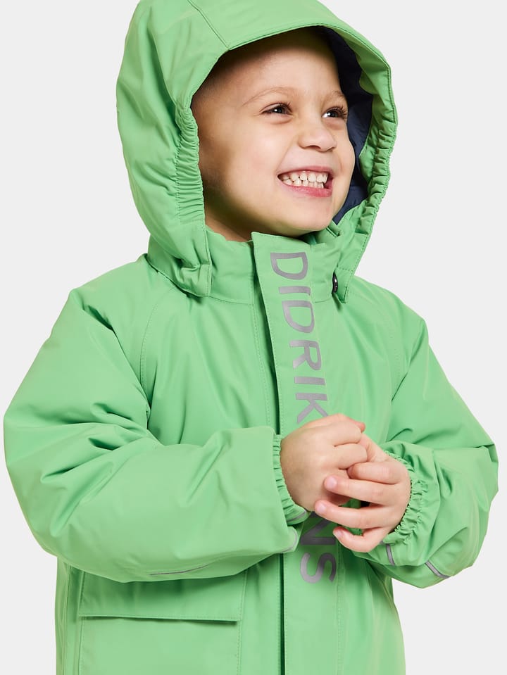 Didriksons Kids' Talvi Jacket Dusty Lime Didriksons