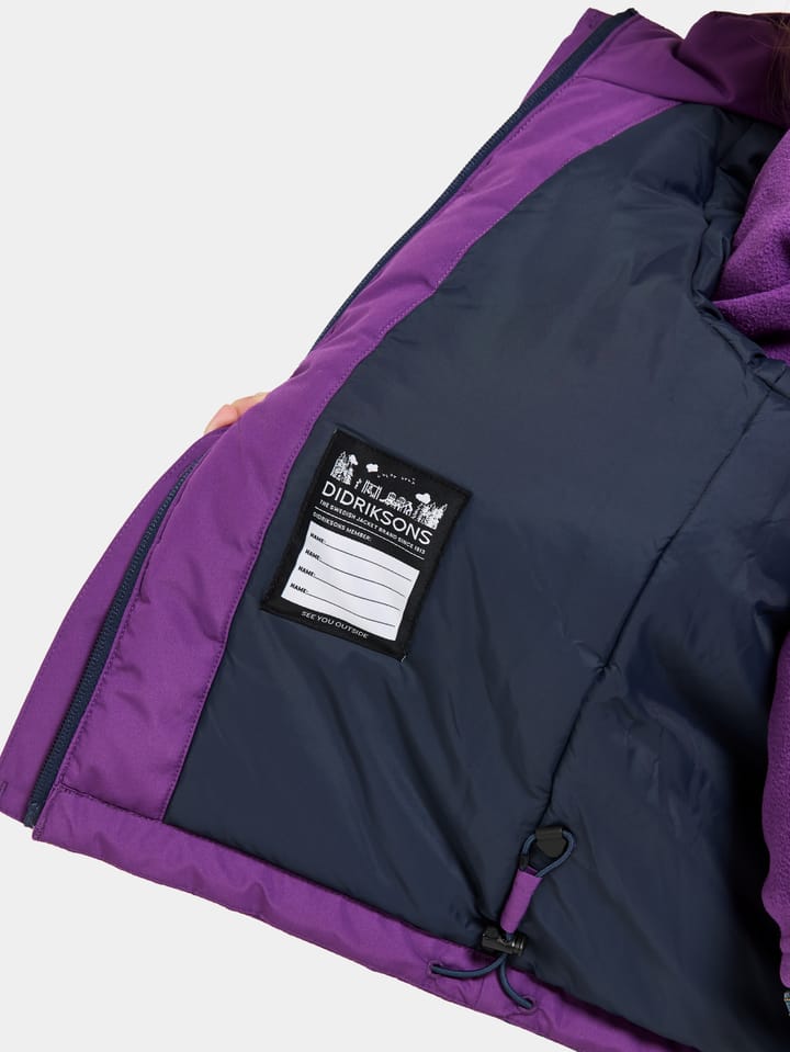 Didriksons Kids' Talvi Jacket Royal Purple Didriksons