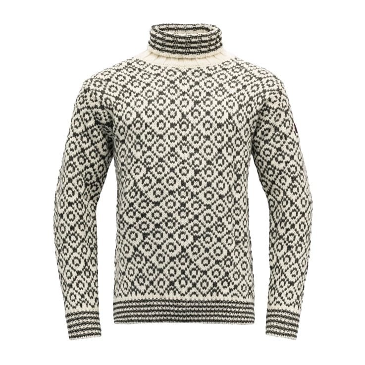 Devold Unisex Svalbard Sweater High Neck Arrowwood