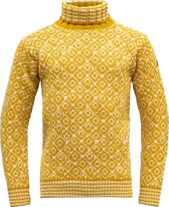 Devold Unisex Svalbard Sweater High Neck Arrowwood