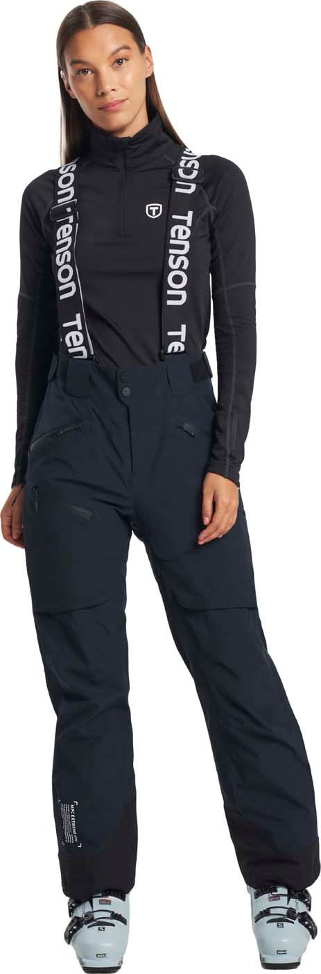 Core Ski Pants - Women's Ski Pants with Removable Braces - Dark Blue