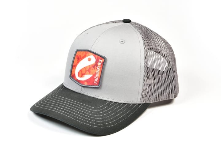 Frodin Flies Frödin Logo Trucker Cap Black/steel Grey Frodin Flies