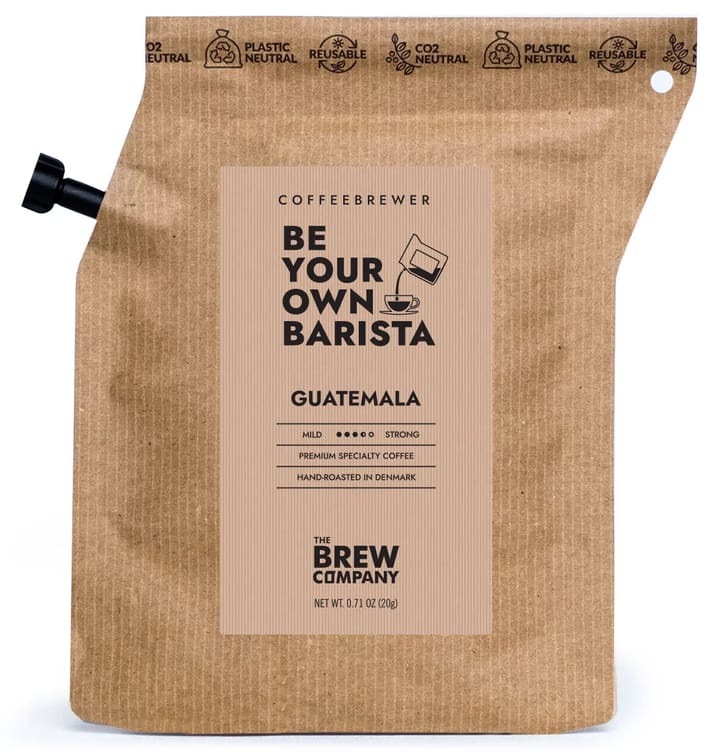 The Brew Company GUATEMALA, 2 cups coffee, MEDIUM ROAST The Brew Company