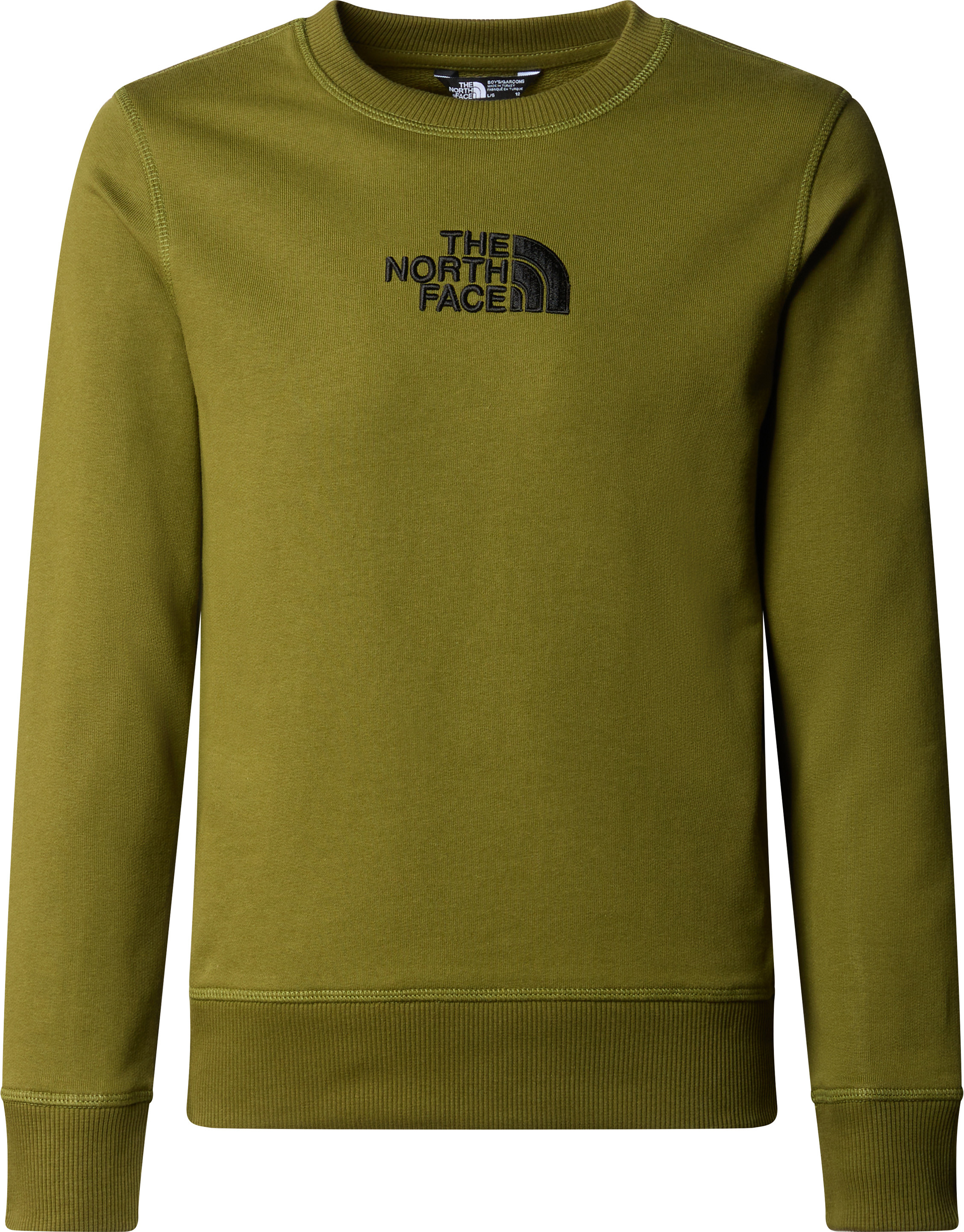 The North Face Boys’ Light Drew Peak Sweater Forest Olive