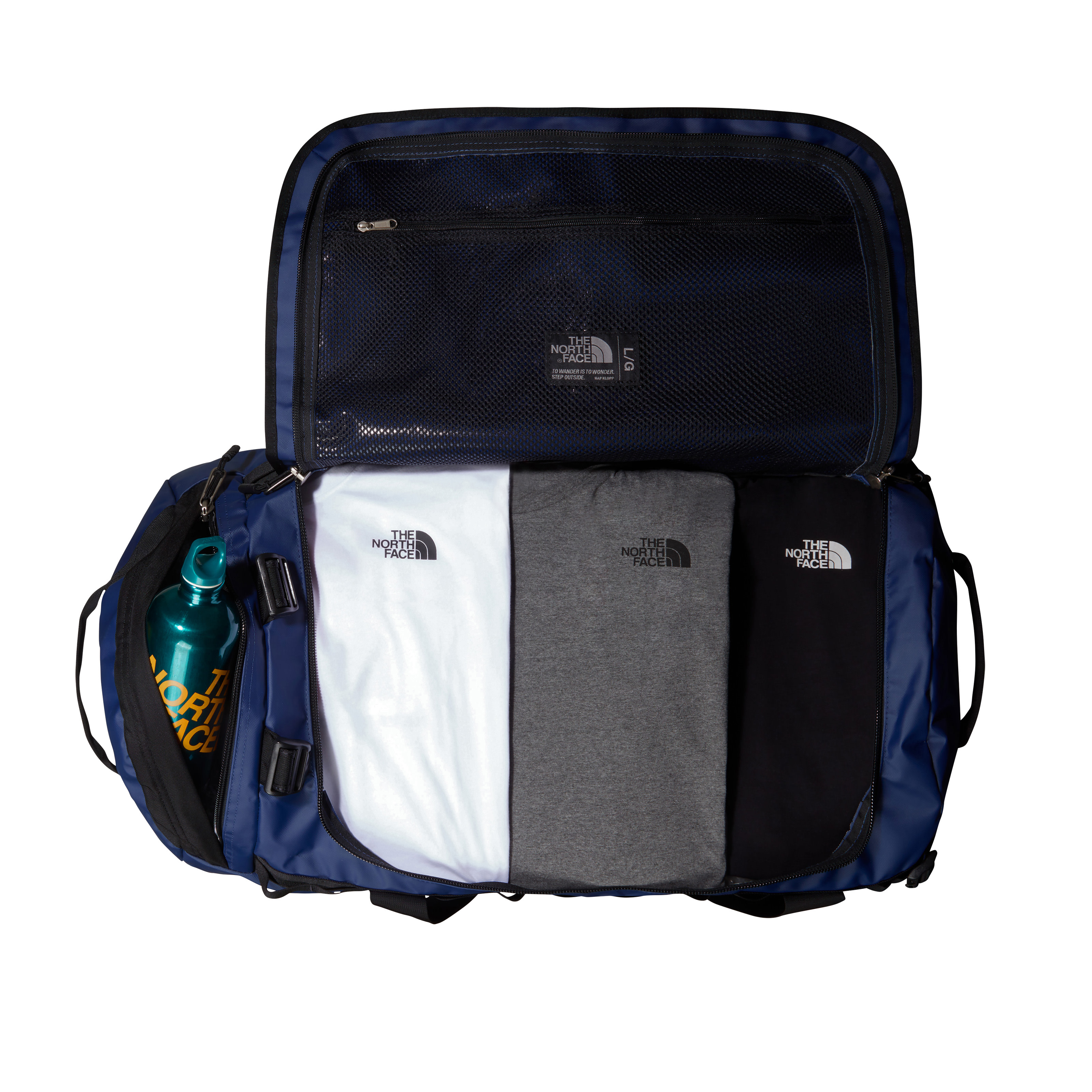 The North Face Base Camp Duffel – L Summit Navy/TNF Black