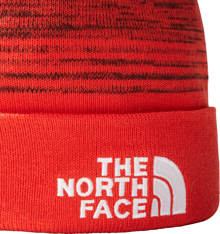 The North Face Dock Worker Recycled Beanie TNF Black/Fiery Red The North Face