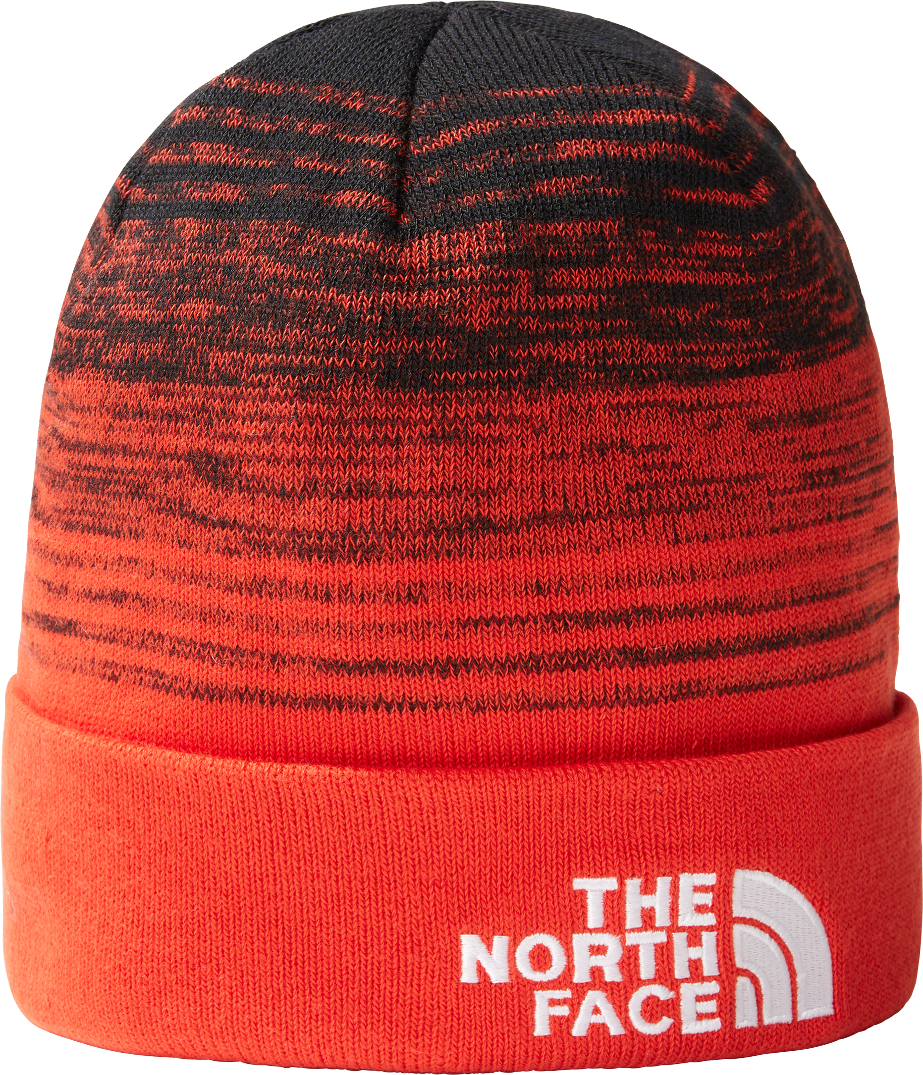 The North Face Dock Worker Recycled Beanie TNF BLACK/FIERY RED