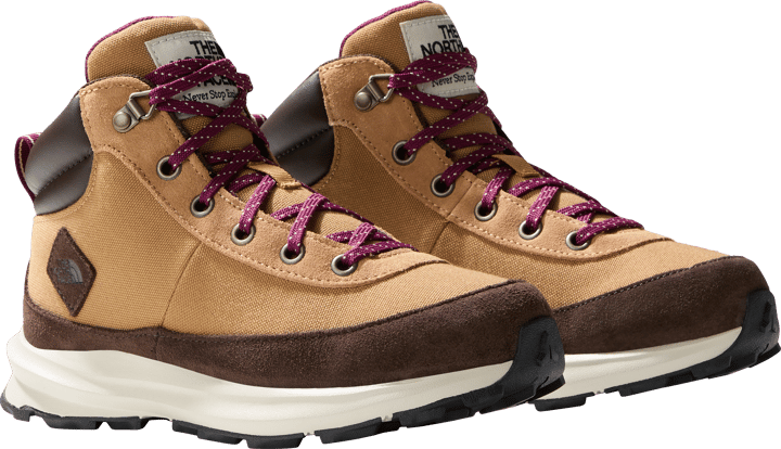 The North Face Kids' Back-to-Berkeley IV Hiking Boots Almond Butter/Demitasse Brown The North Face