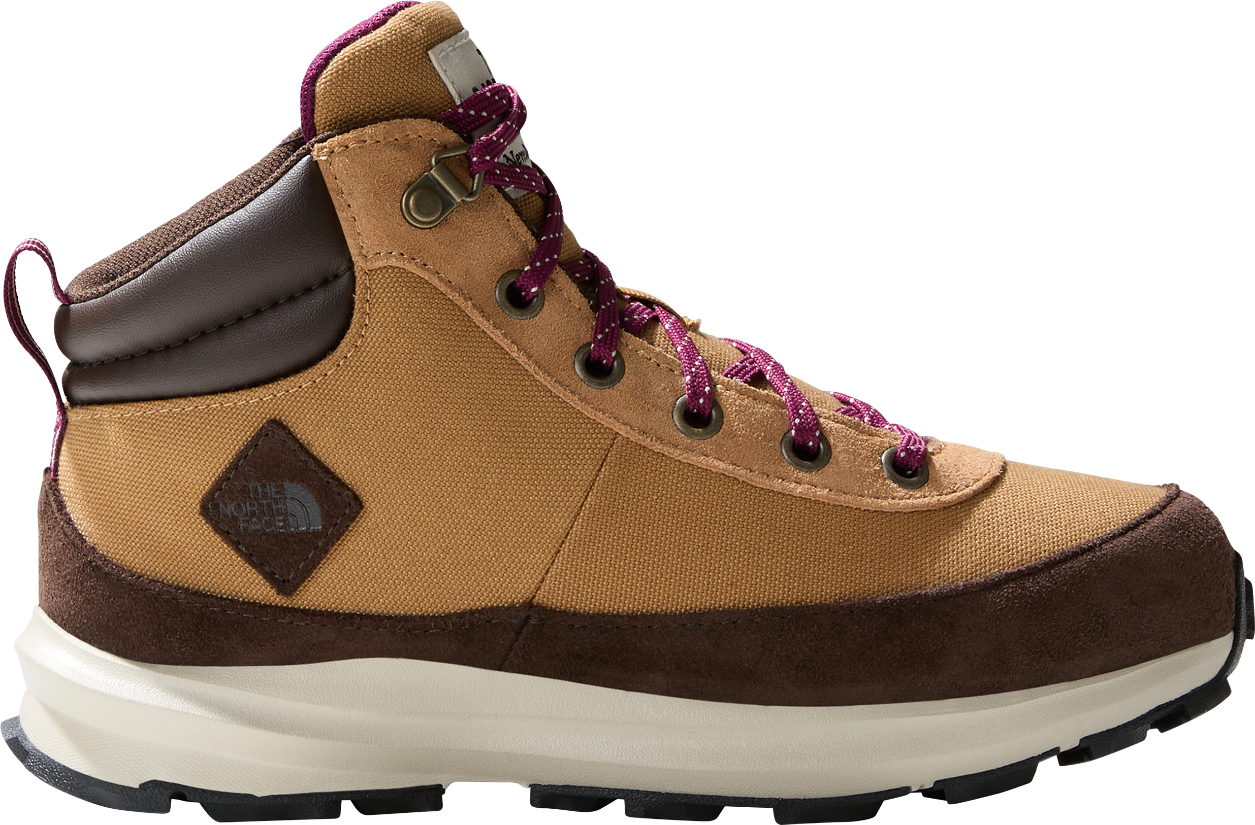 The North Face Kids’ Back-to-Berkeley IV Hiking Boots Almond Butter/Demitasse Brown