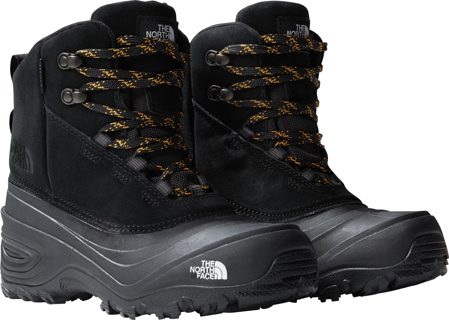 The North Face Kids' Chilkat V Lace Waterproof Hiking Boots TNF Black/TNF Black