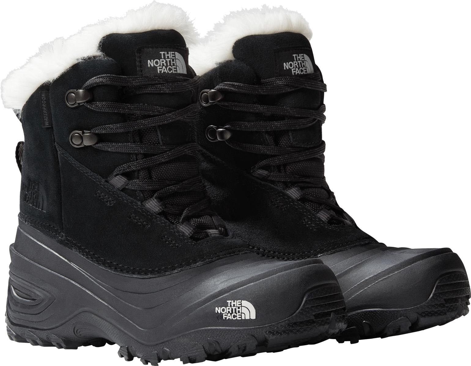 The North Face Kids' Shellista V Lace Waterproof Snow Boots TNF Black/TNF Black