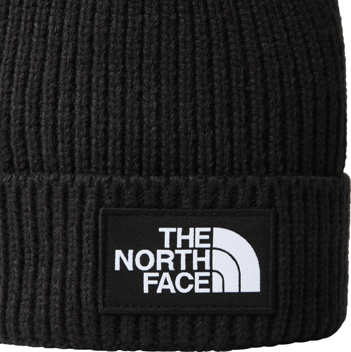 The North Face Kids' TNF Box Logo Cuff Beanie TNF Black The North Face