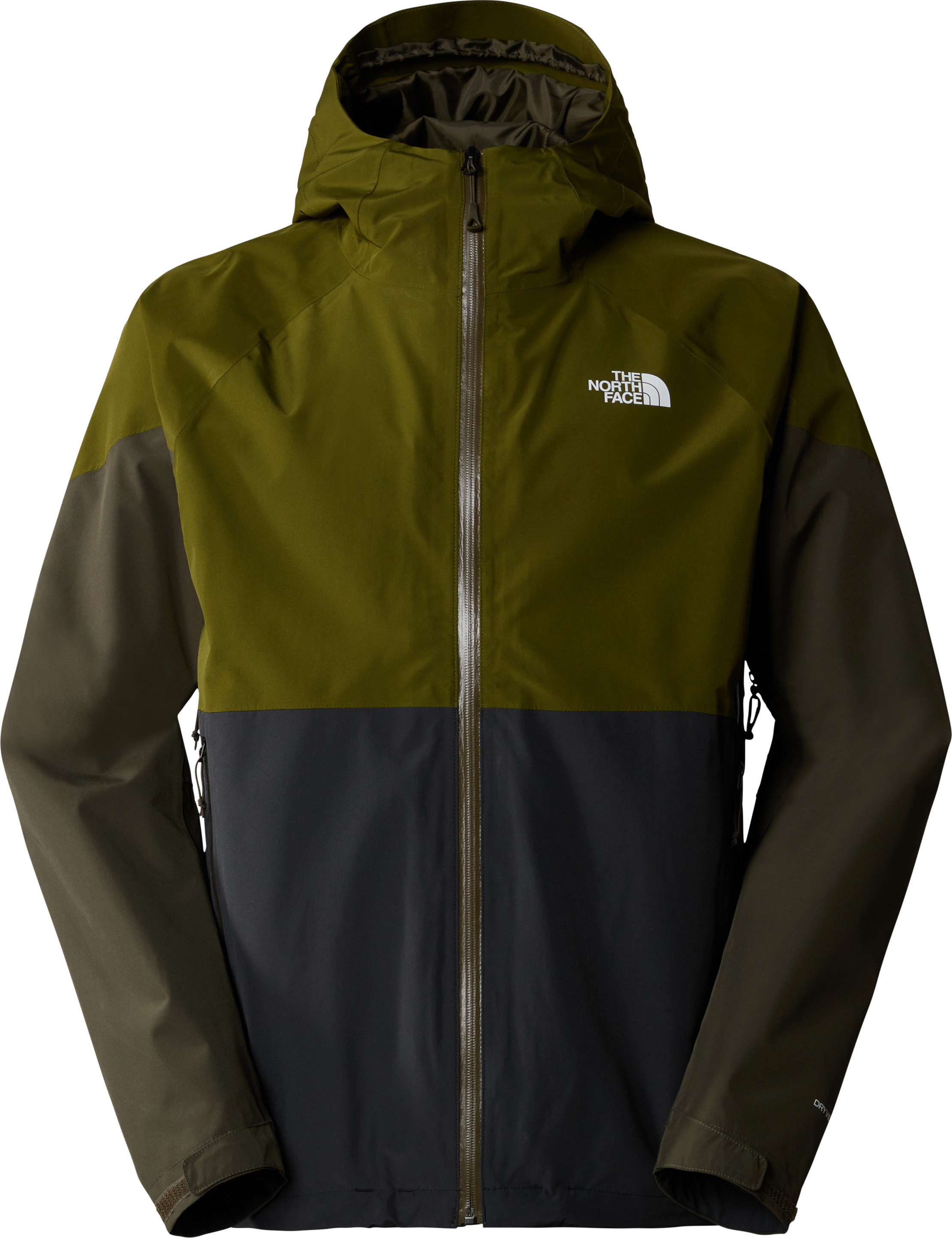 The North Face Men’s Lightning Zip-In Jacket Asphalt Grey/Forest Olive/New Taupe Green