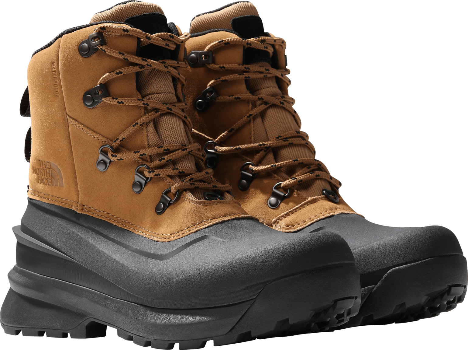 The North Face Men's Chilkat V Lace Waterproof Utility Brown/Tnf Black