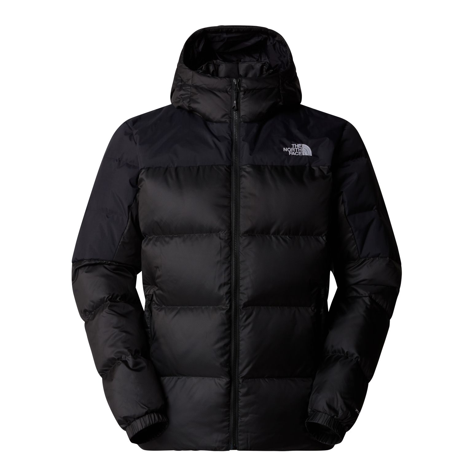 The North Face Men's Diablo Down 2.0 Hooded Jacket TNF Black Heather/TNF Black