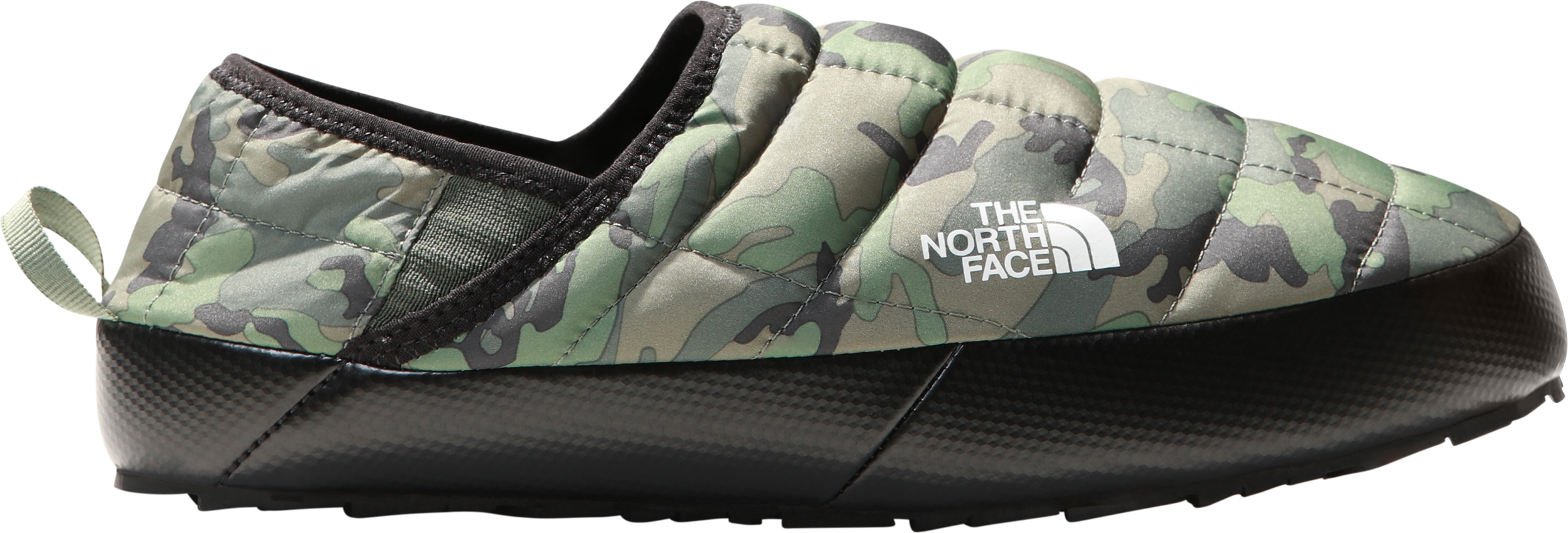 The North Face Men’s ThermoBall Traction Mule V Thyme Brushwood Camo Print/Thyme