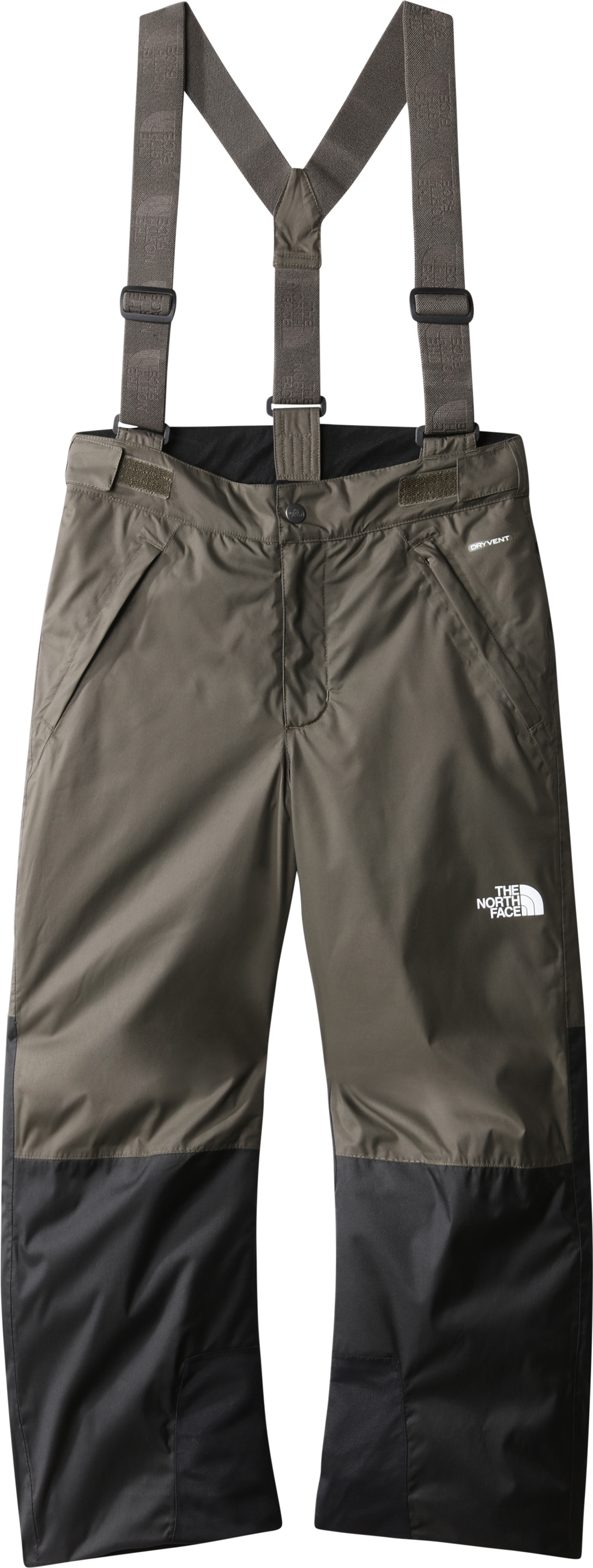 The North Face Kids’ Snowquest Bib Trousers New Taupe Green